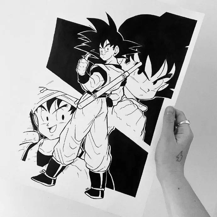 七龙珠,还记得曾经的黑白龙珠封面吗