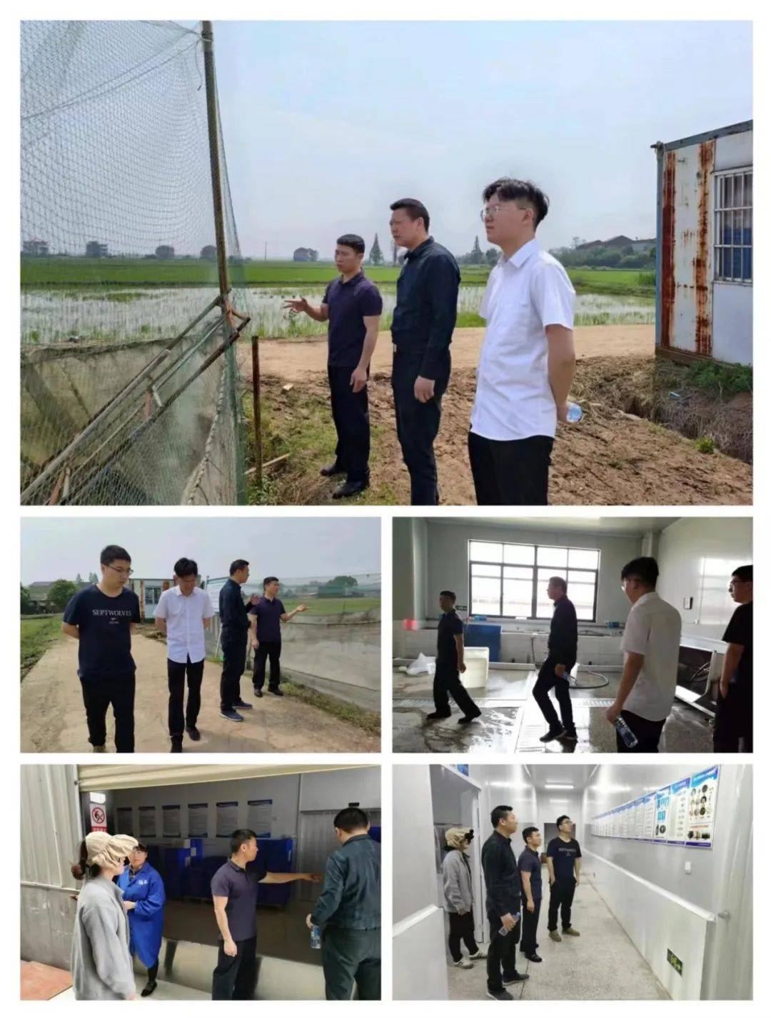 4月24日上午,南昌县塘南镇田万村驻村工作队来到南昌县泾口乡东岗村