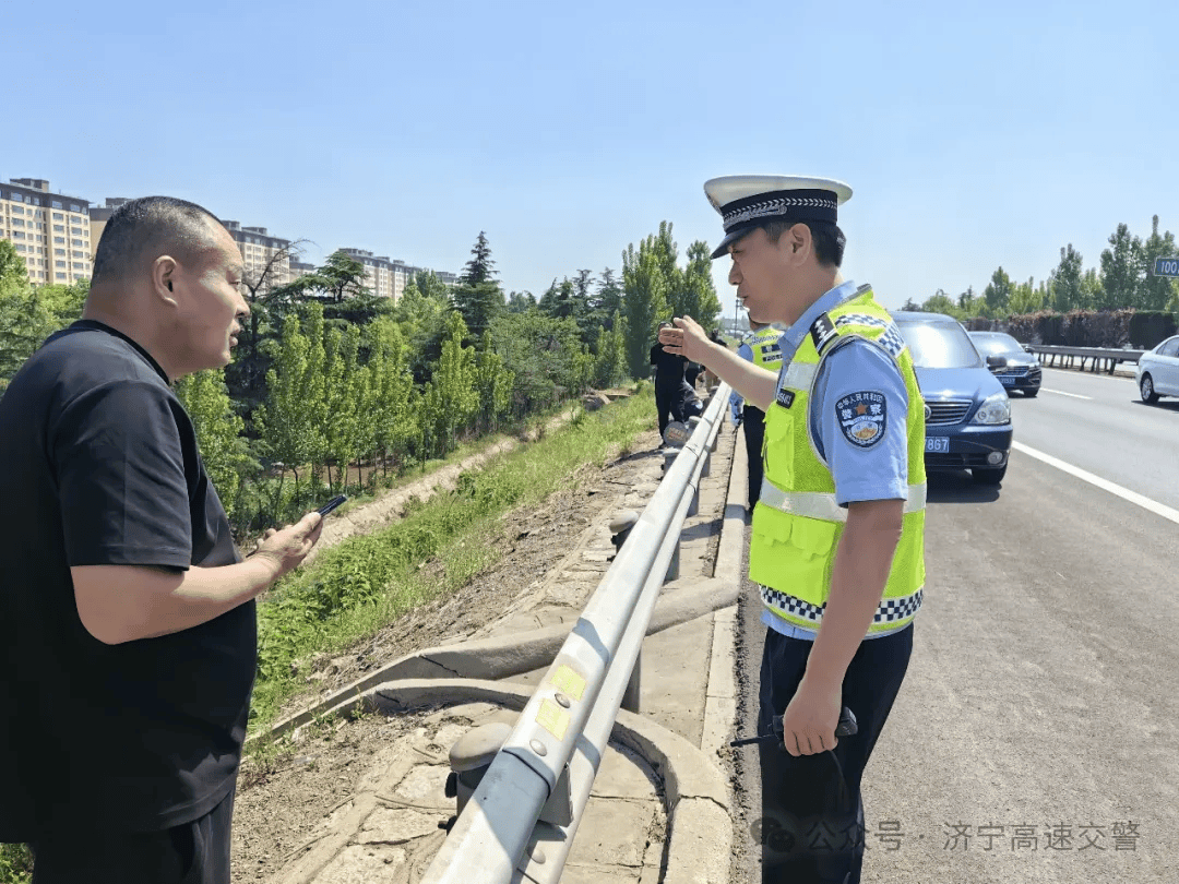 【济宁高速交警】用坚守铸平安!