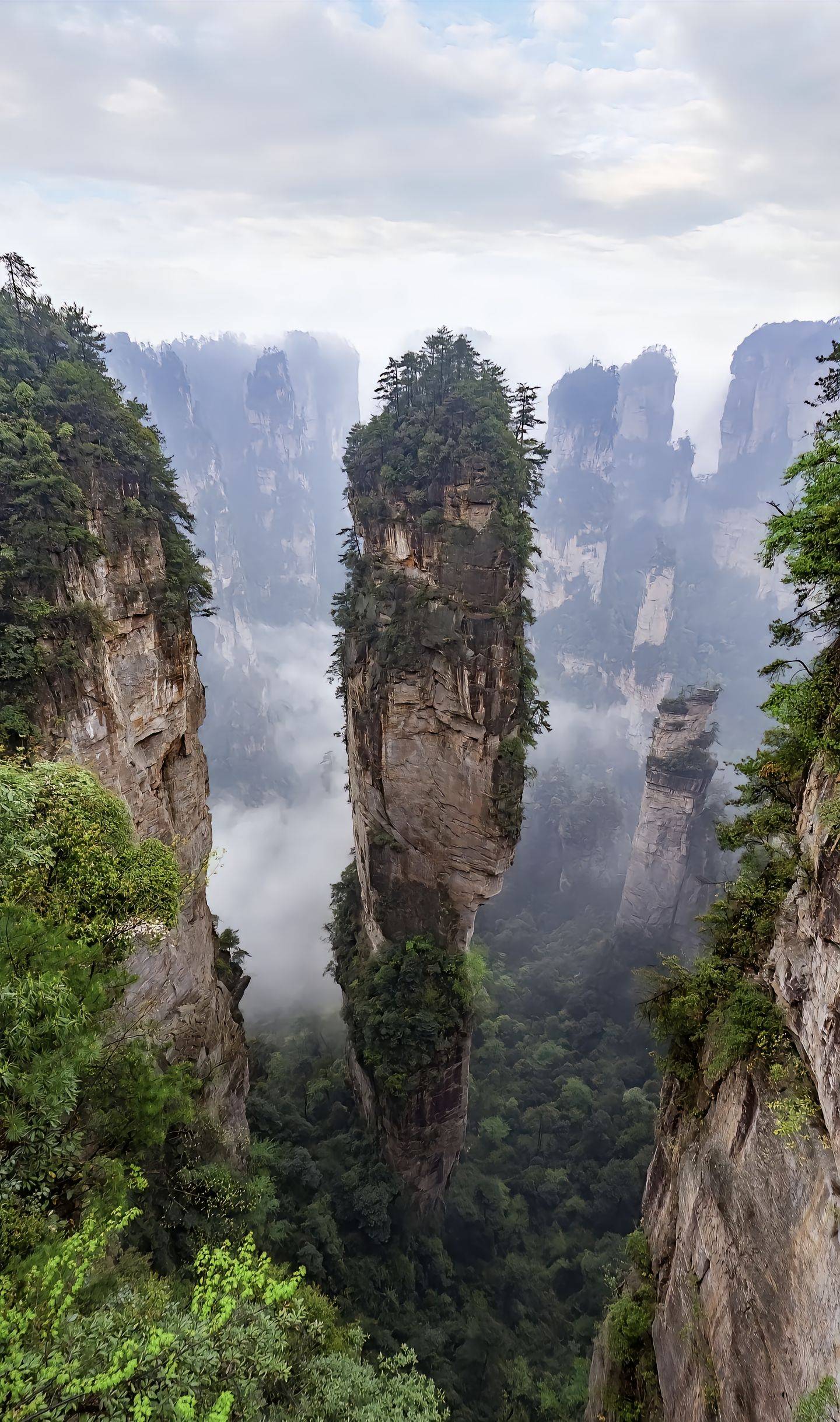 张家界风景图片大全风图片