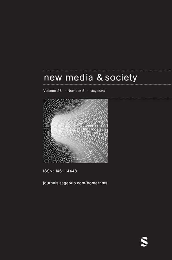 【出版】New Media &amp; Society：2024年第5期