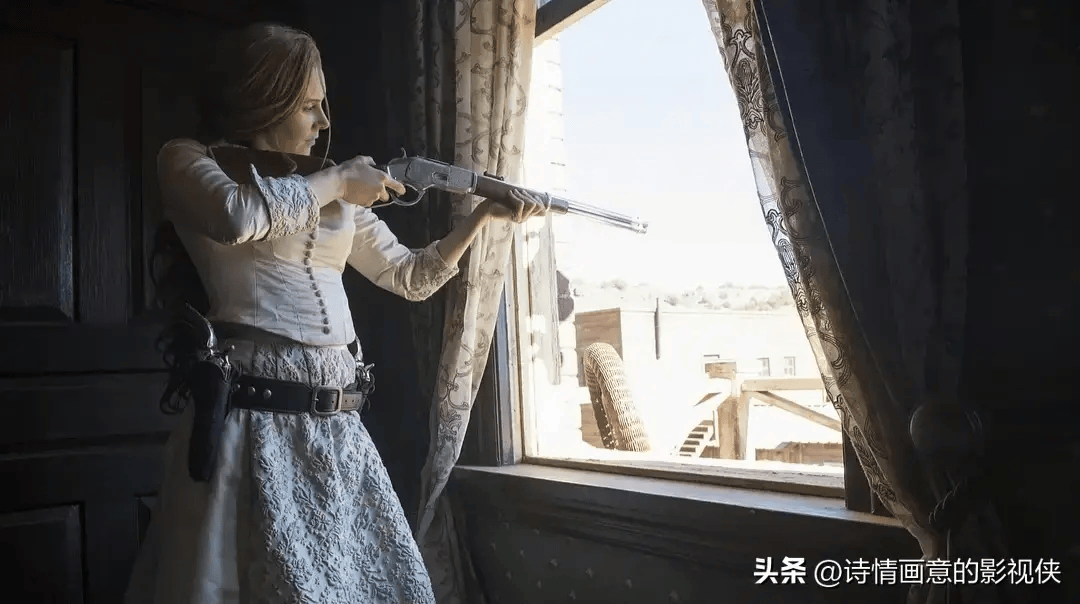 netflix出品,大尺度美剧《无神》:西部狂沙中的巾帼传奇