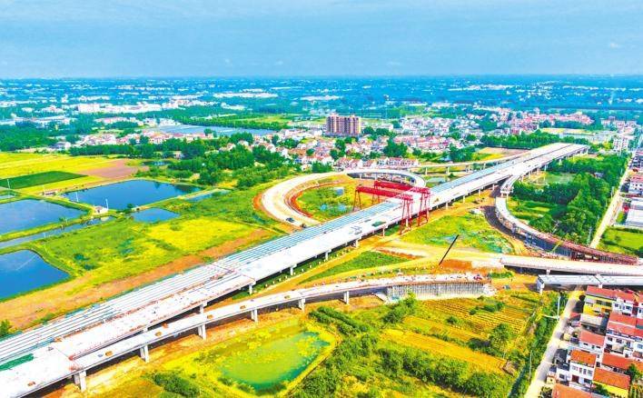 新港高速双柳长江大桥及接线工程连接武汉新洲区和鄂州华容区,建成后