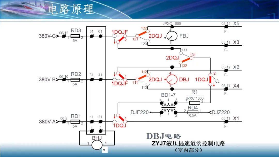 zyj7道岔电路分析及故障应急处理