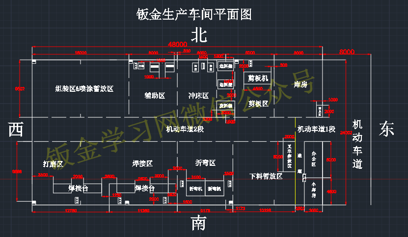 家具厂车间布局图图片