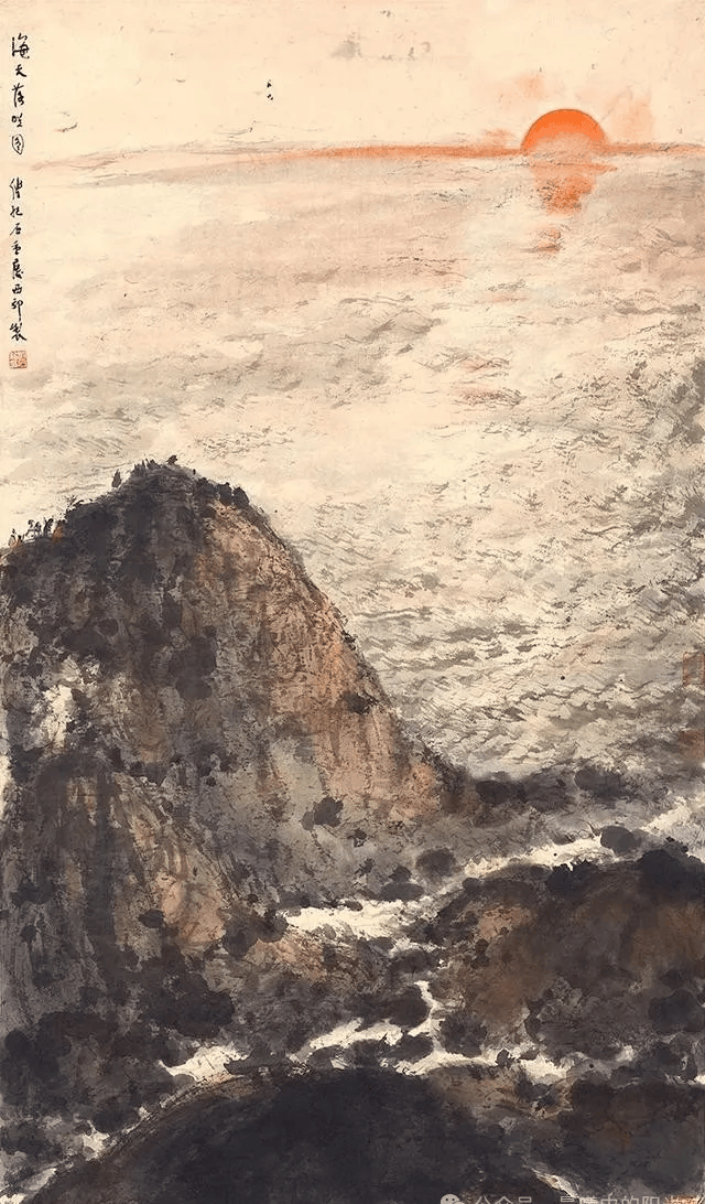 百年巨匠-傅抱石书画作品欣赏