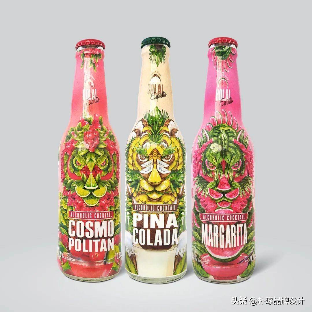 鲜明有特色,多款不同行业,品类的包装创意_设计_系列_日化