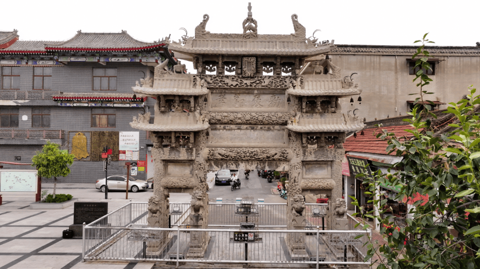 单县百寿坊单县百狮坊成武县刘氏石坊菏泽市古建筑数字化(石坊类)建设