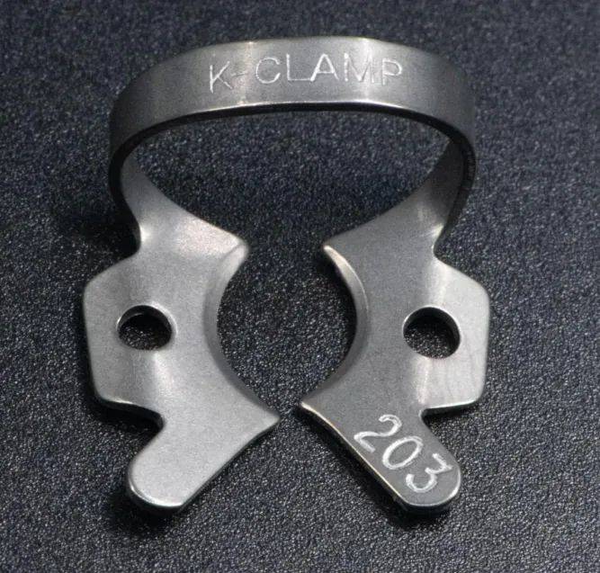 【低反光护眼 新兴天云灰哑光系列橡皮障夹高清图】临床用途大全