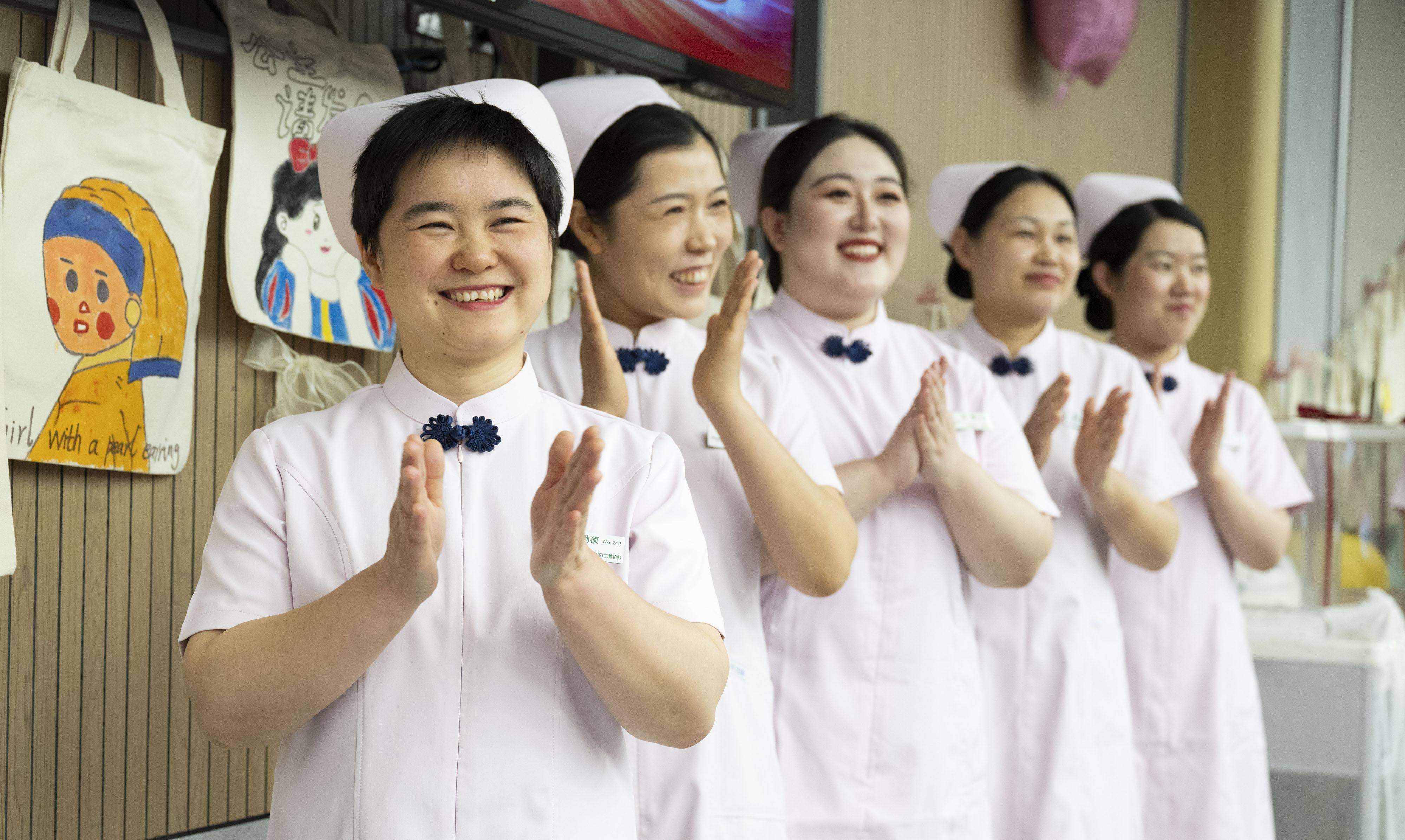 国际护士节:白衣天使过节啦