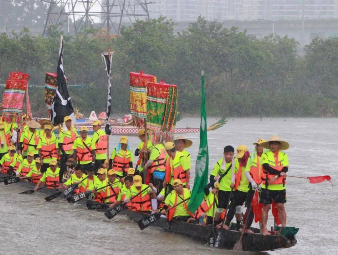 敲响2024海珠湿地龙船景"第一锣"