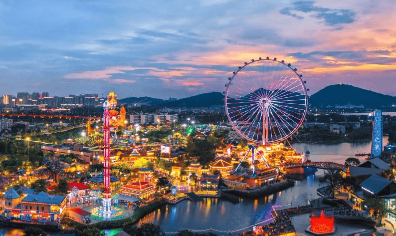 顺德华侨城欢乐海岸主题公园凝聚欢乐谷集团连锁品牌经验累积,祝贺多