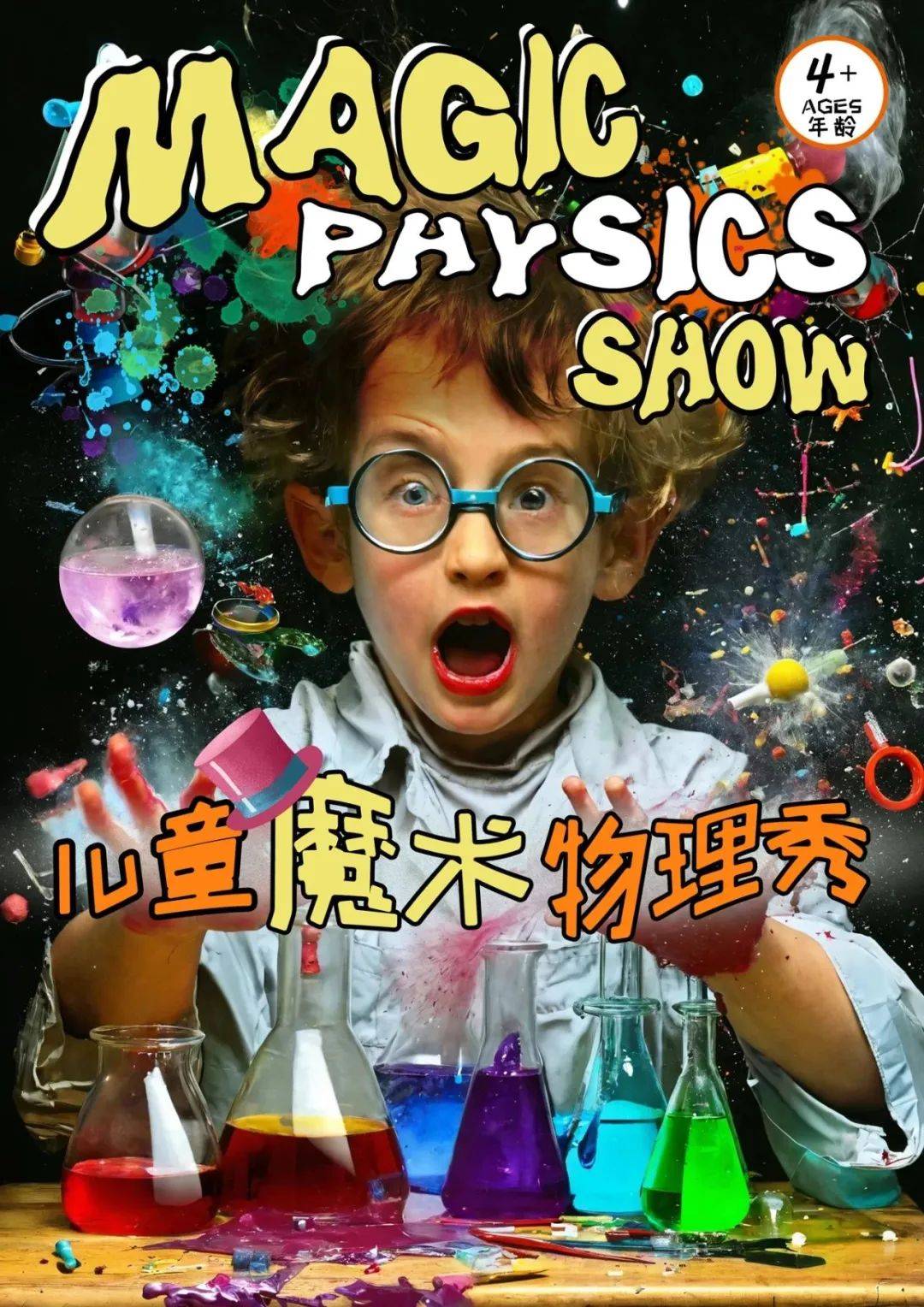 《儿童魔术物理秀》获取购票信息长按扫描上方二维码snh48 team sii