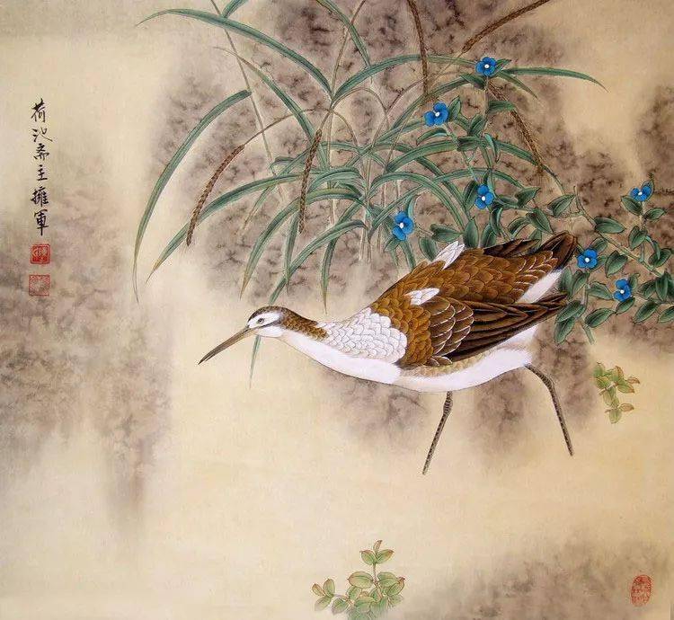 清新雅致|陈拥军工笔花鸟画赏析(55幅)