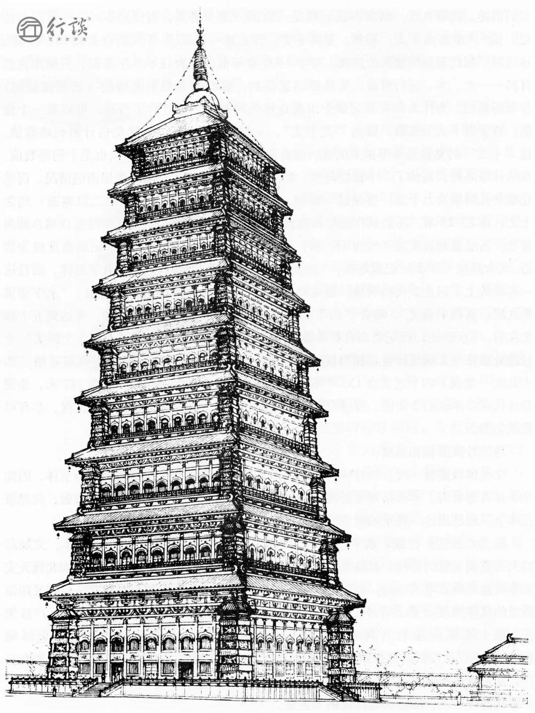 在考古资料基础上,对永宁寺塔进行了具原创性复原研究