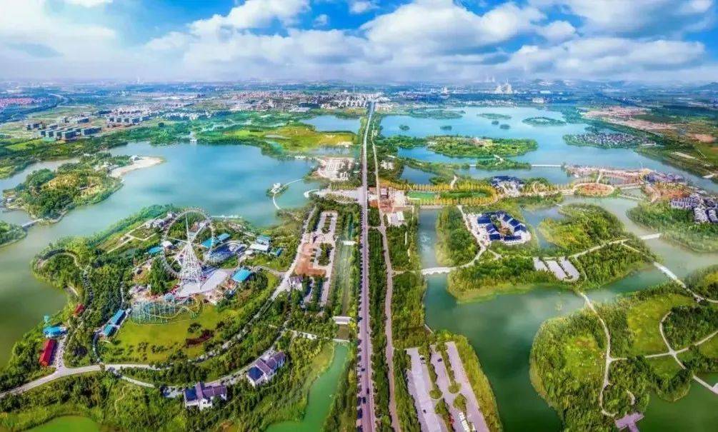 采煤塌陷区示范区——潘安湖湿地公园采煤塌陷区示范区——九里湖湿地