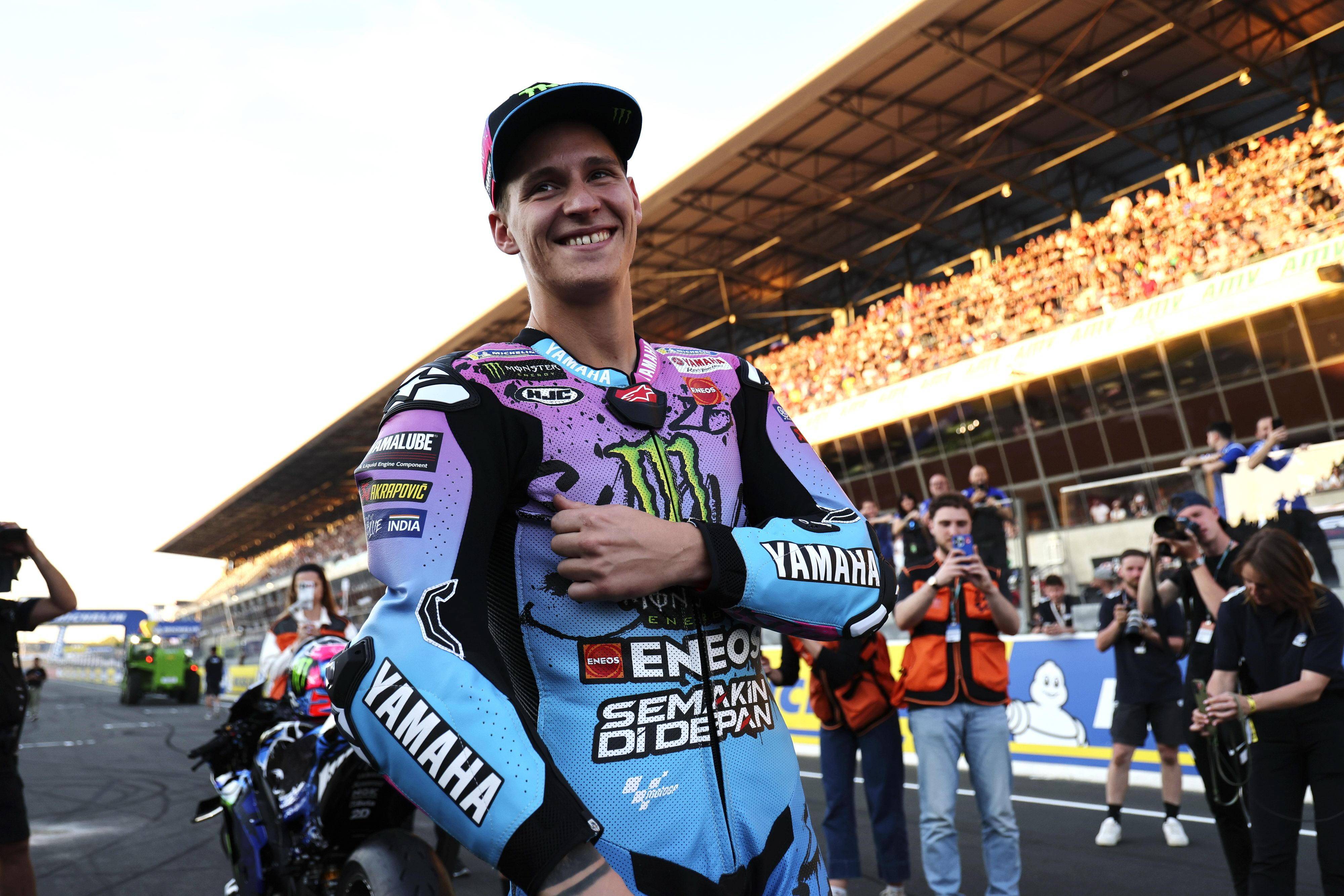 是这场 motogp 级别较量中,日本制造商里最佳成绩的车手