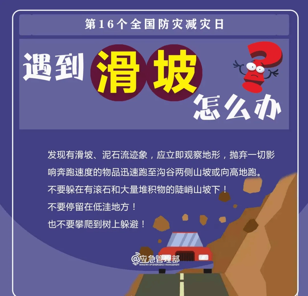 科普宣传丨512防灾减灾日