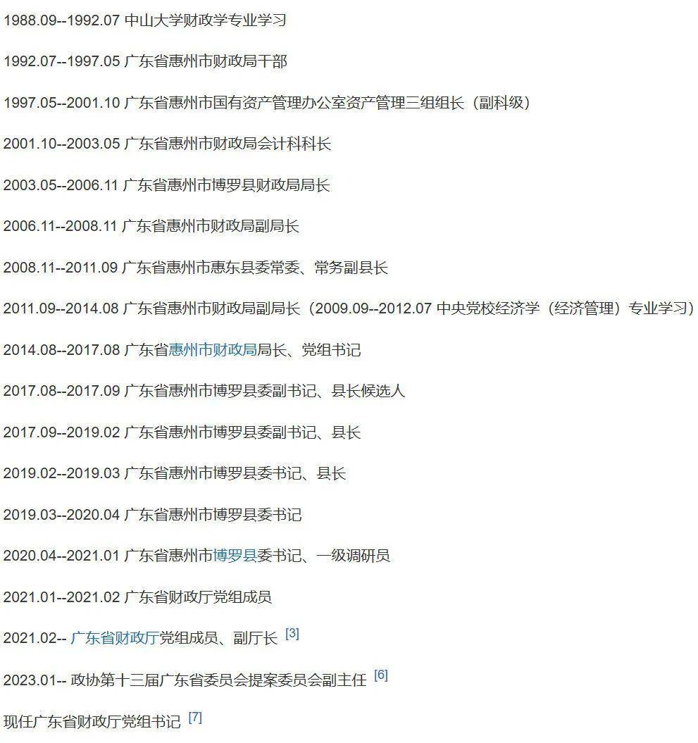 陈国煌简历他曾任广东省惠东县委常委,常务副县长,惠州市财政局副局长