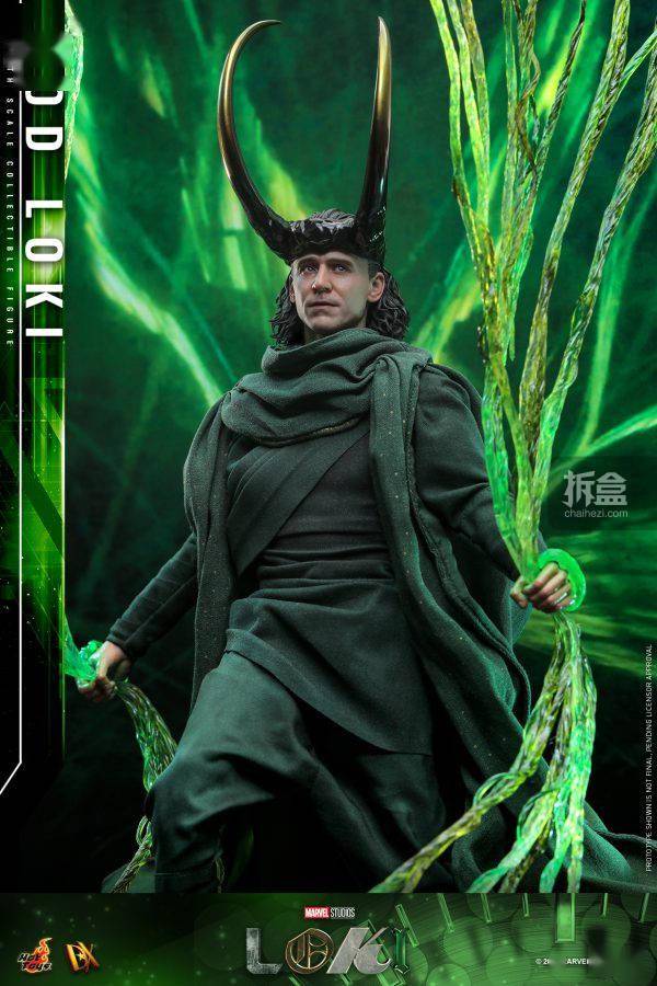 hottoys 洛基2 神洛基 god loki 胶发版 1/6 可动人偶