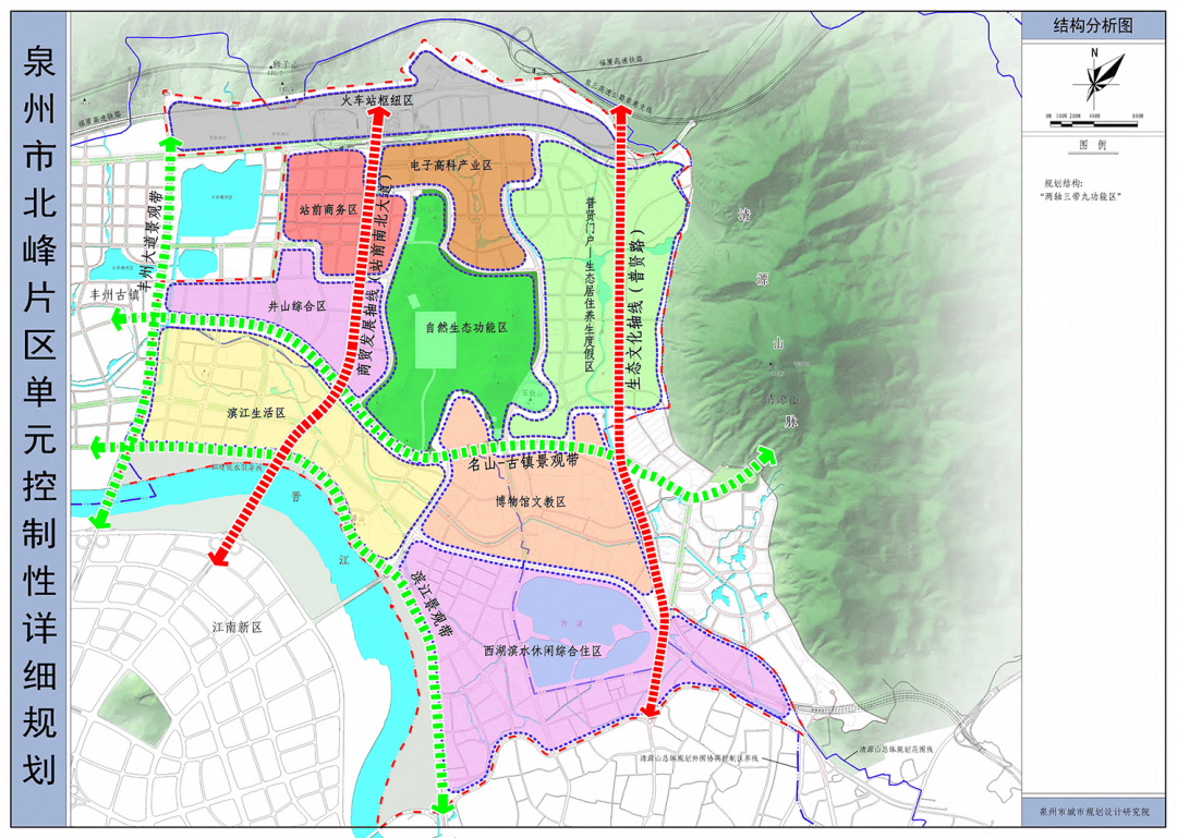 泉州市北峰2030规划图图片