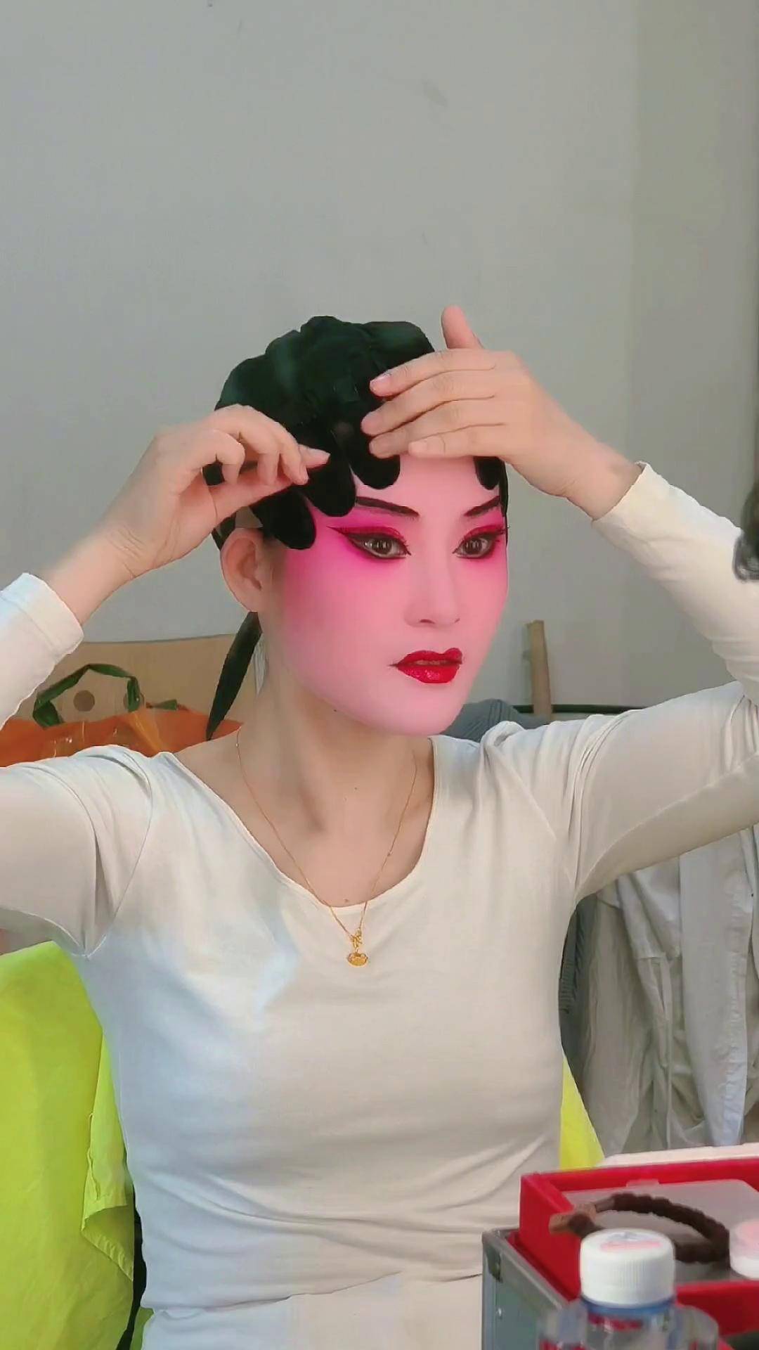 兰溪李渔戏剧研究院金华婺剧 《白蛇传》台前幕后 化妆花絮东方戏曲