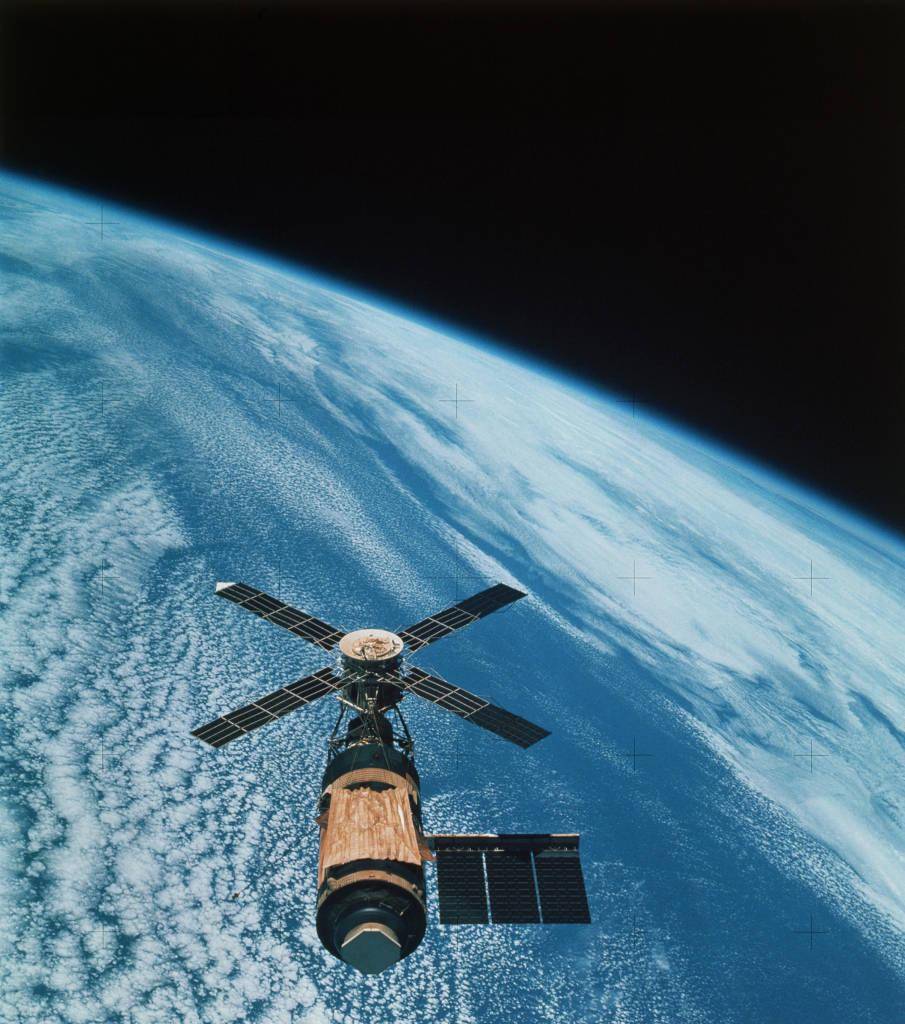 天空实验室是美国第一个空间站,也是发射到太空的最大单体宜居空间