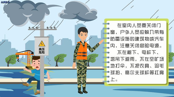 所有人夏季高发小心不要被雷到