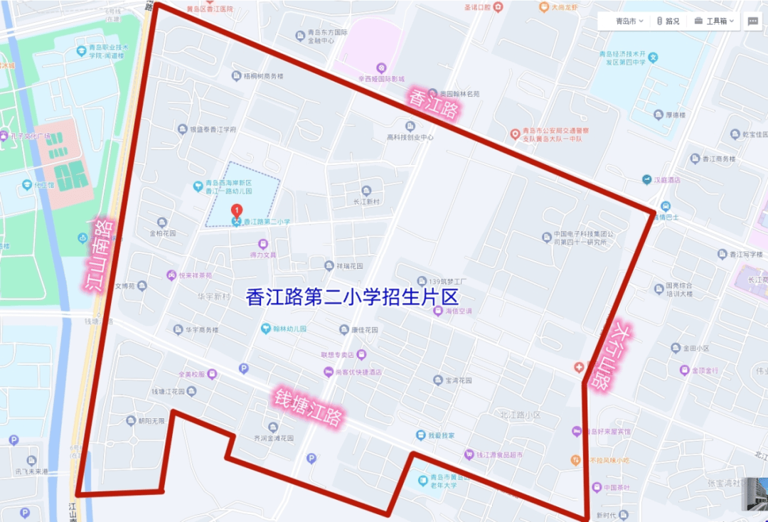 八里庄街道地图图片