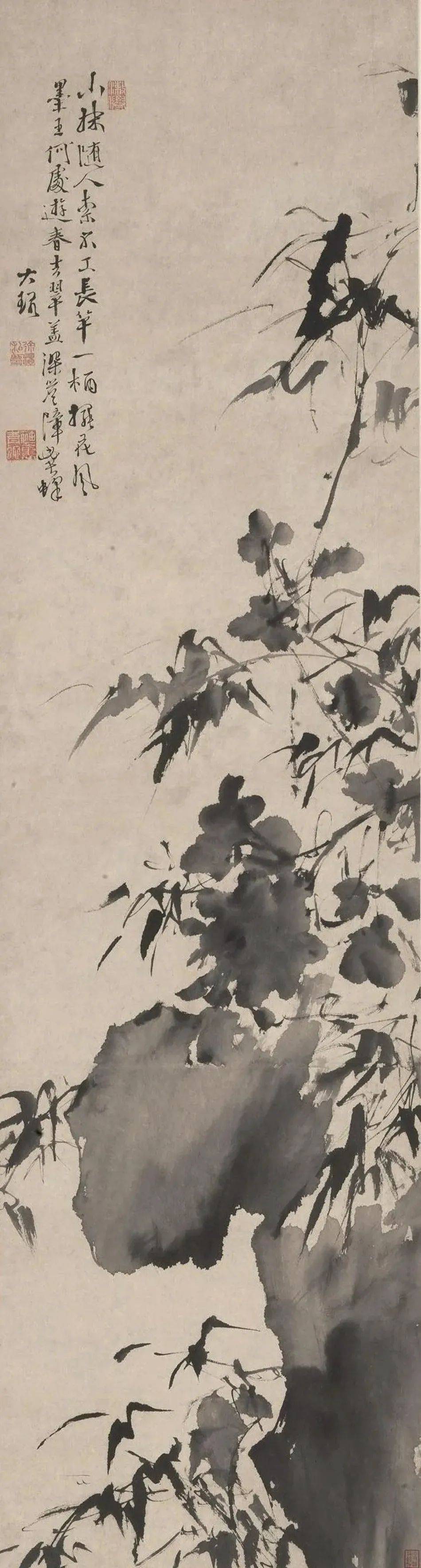 徐渭笔下的墨石头