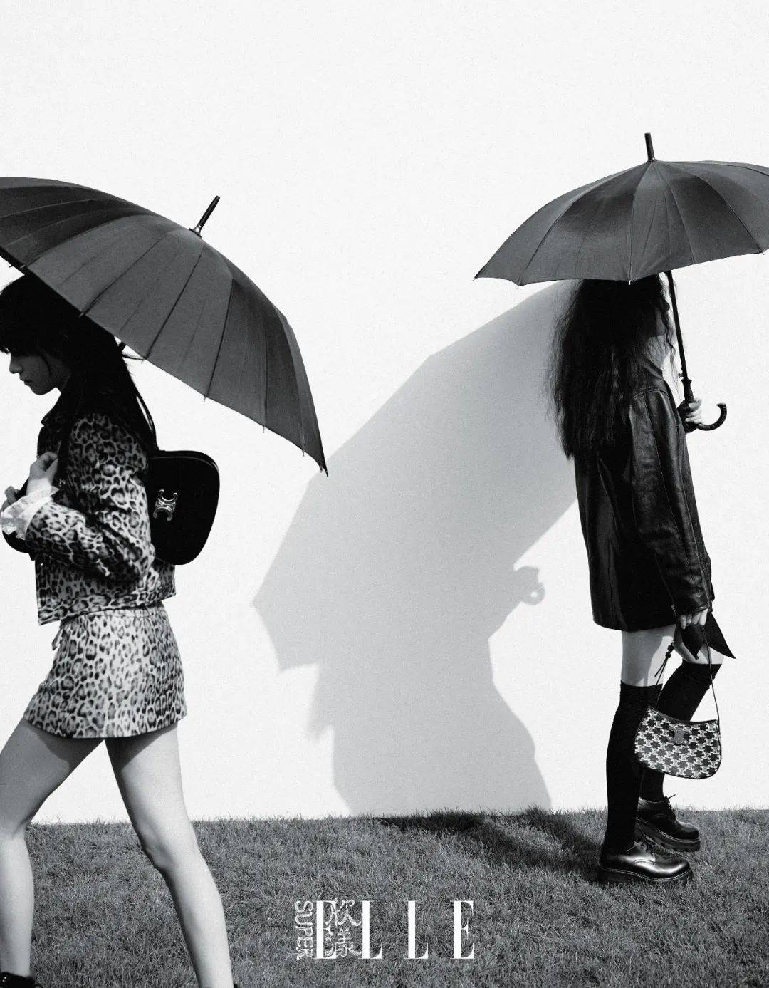 德比鞋,tilly双色标志印花手袋均为 celineby hedi slimane摄影:xia