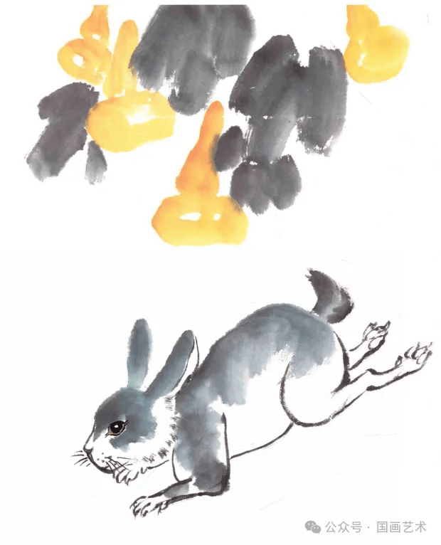 轻轻松松学国画:小动物的写意画法