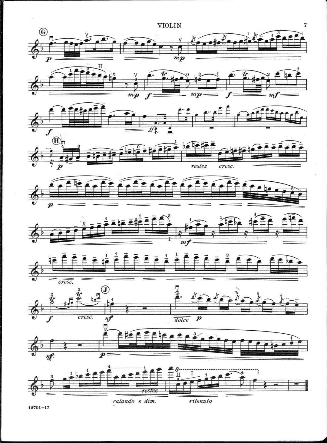 贝多芬《f大调第二小提琴浪漫曲》附小提琴谱