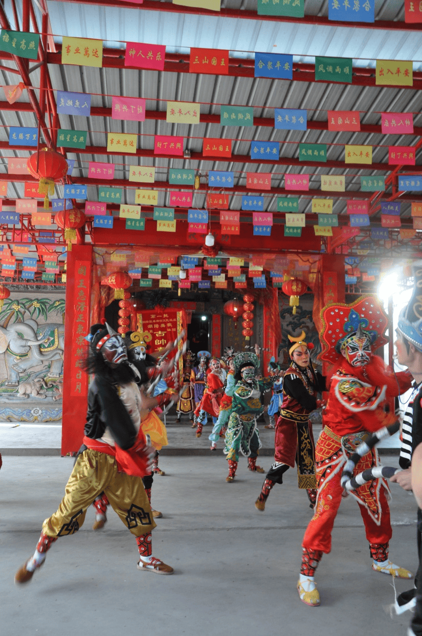 潮阳这只英歌队被采访了!_汕头_传统_文化