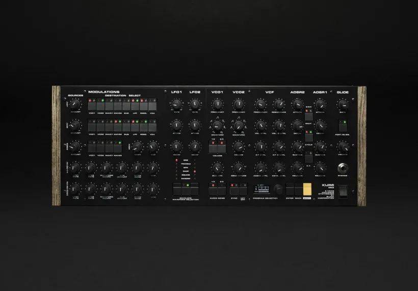 black corporation 推出新一代八复音模拟合成器 kijimi mk2