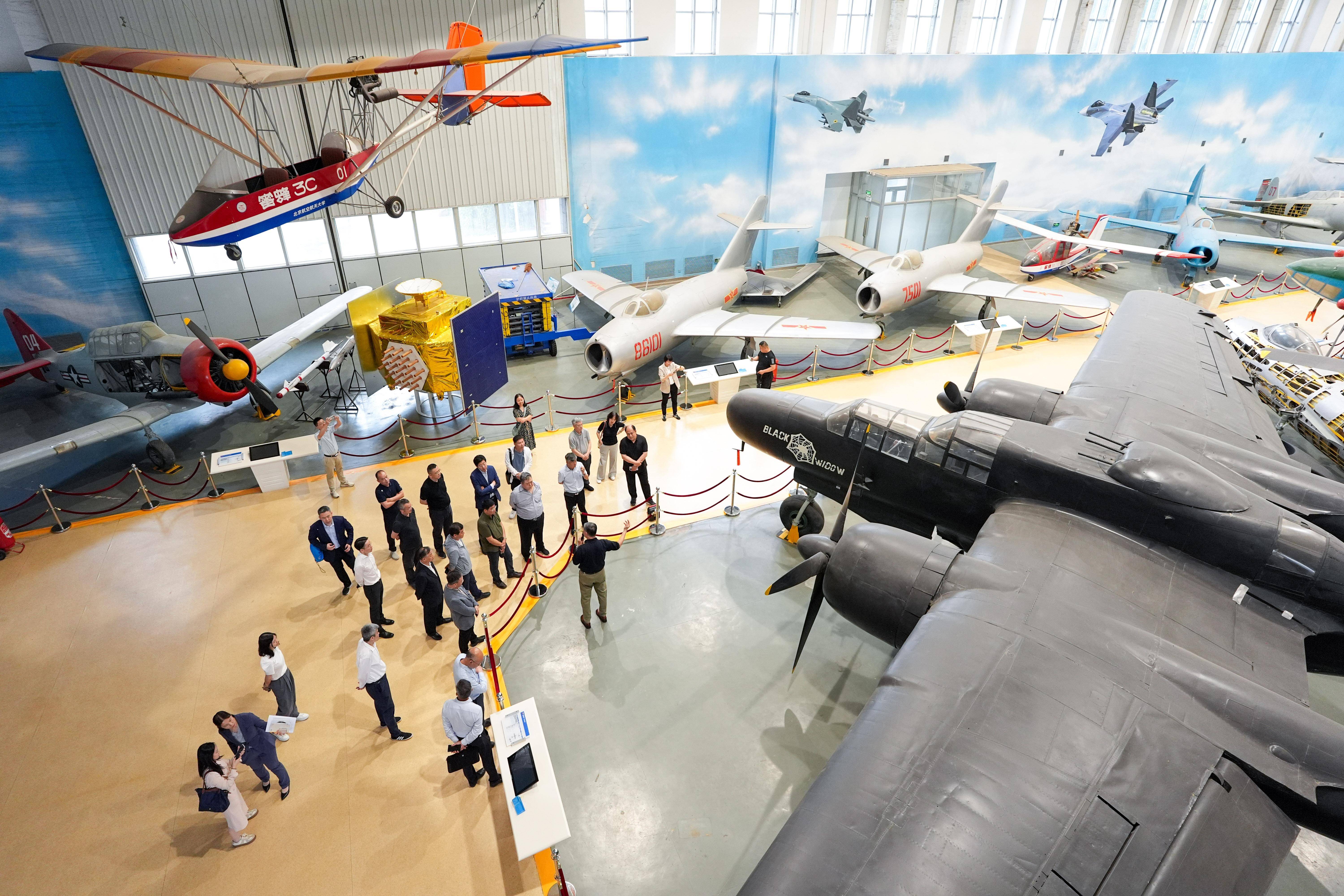 新华全媒 丨高校博物馆奇妙之旅:北京航空航天博物馆