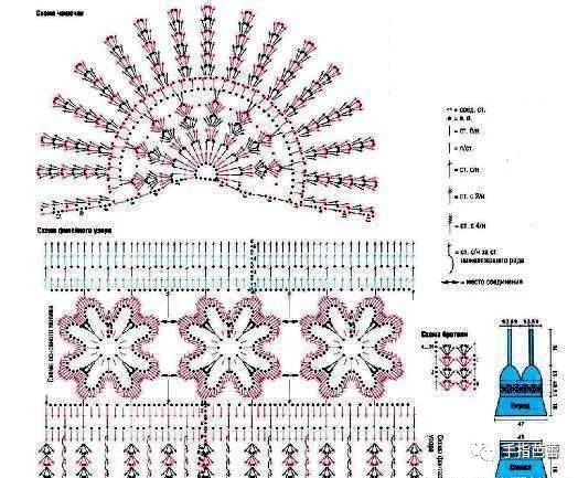 钩针内衣图解图片