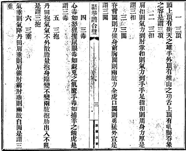 形意拳大师李存义传形意拳五行连环拳谱合璧