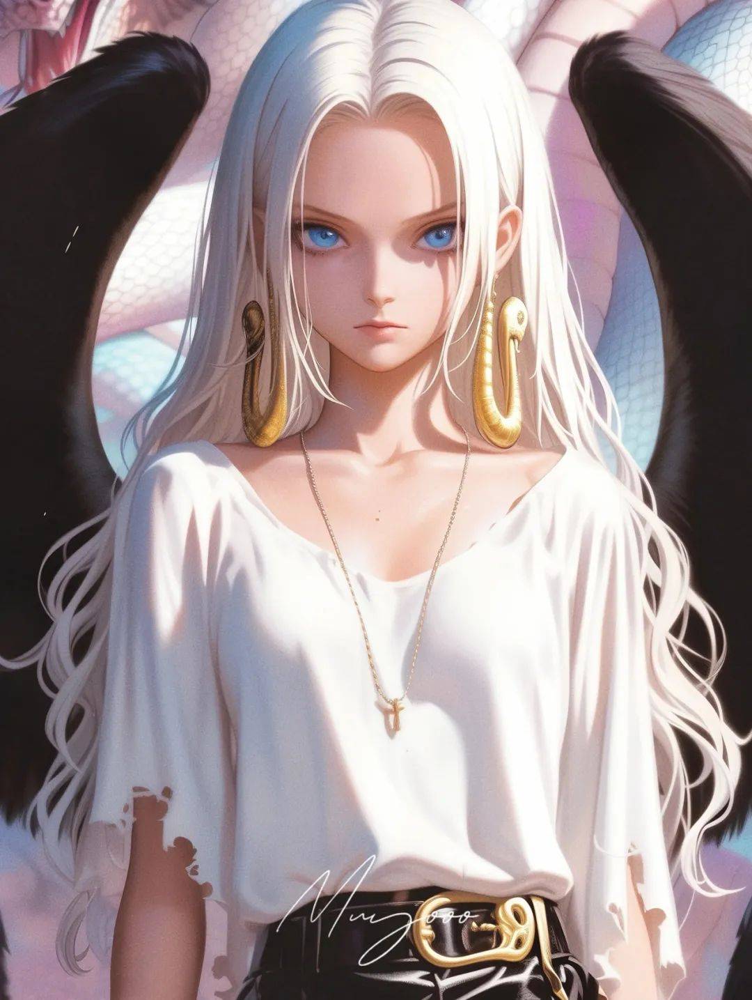 海贼王壁纸|性感炽天使女帝