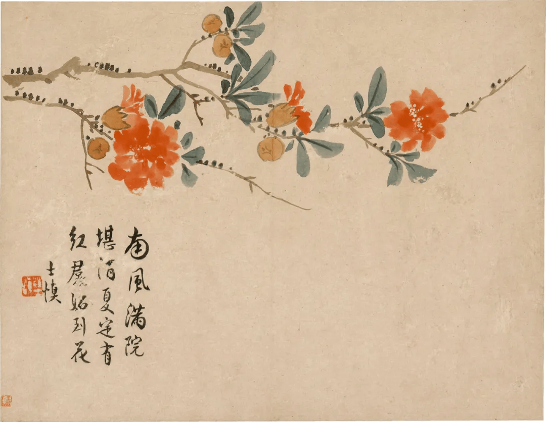 这小写意花鸟册,太美了