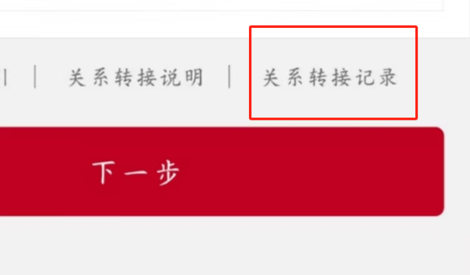 在"关系转接记录"转出团支部审核>点击转出团支部单位(红色字体)