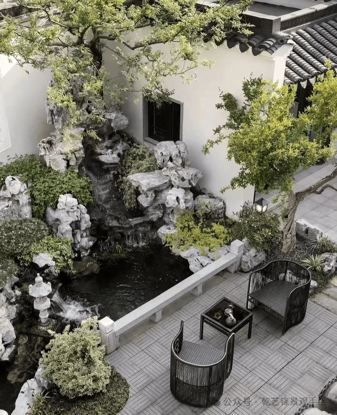 分享|一个600多平的中式庭院设计方案构思全过程