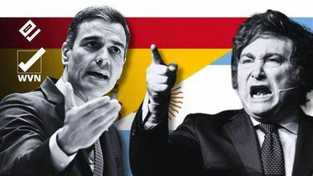 米莱垃圾话挑衅西班牙,桑切斯撤回驻阿大使