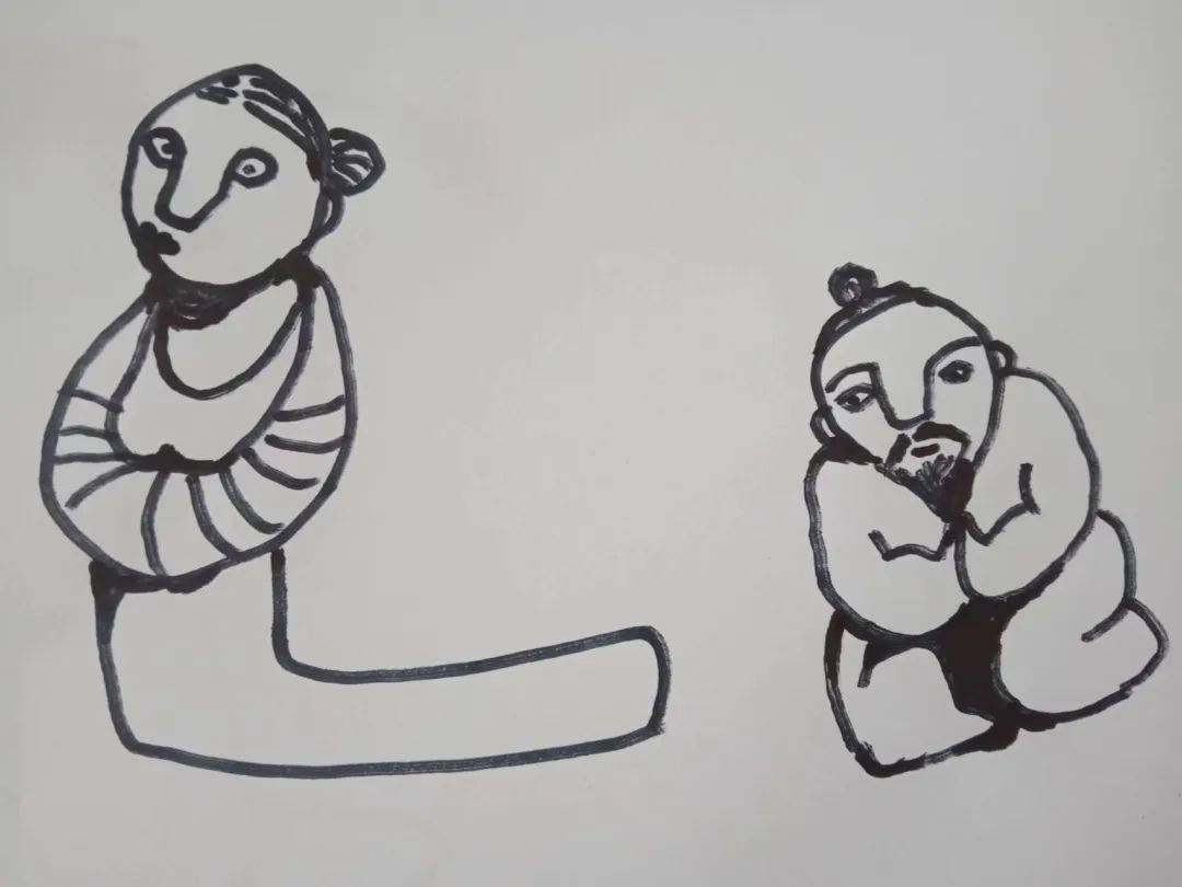 简笔画 手绘 线稿 1080_810