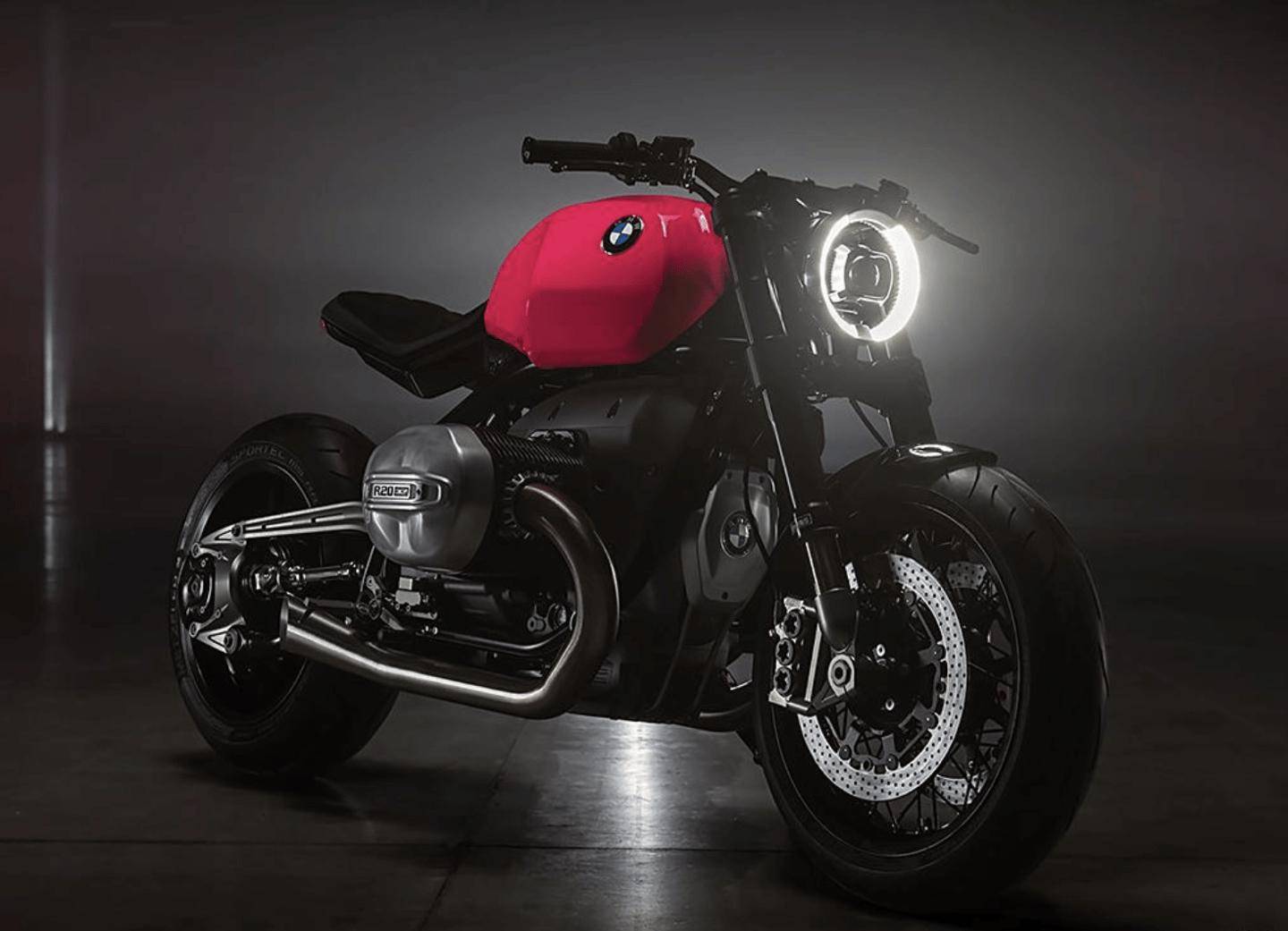 排量 2.0l 比拟小轿车,宝马复古风格 r20 概念摩托发布