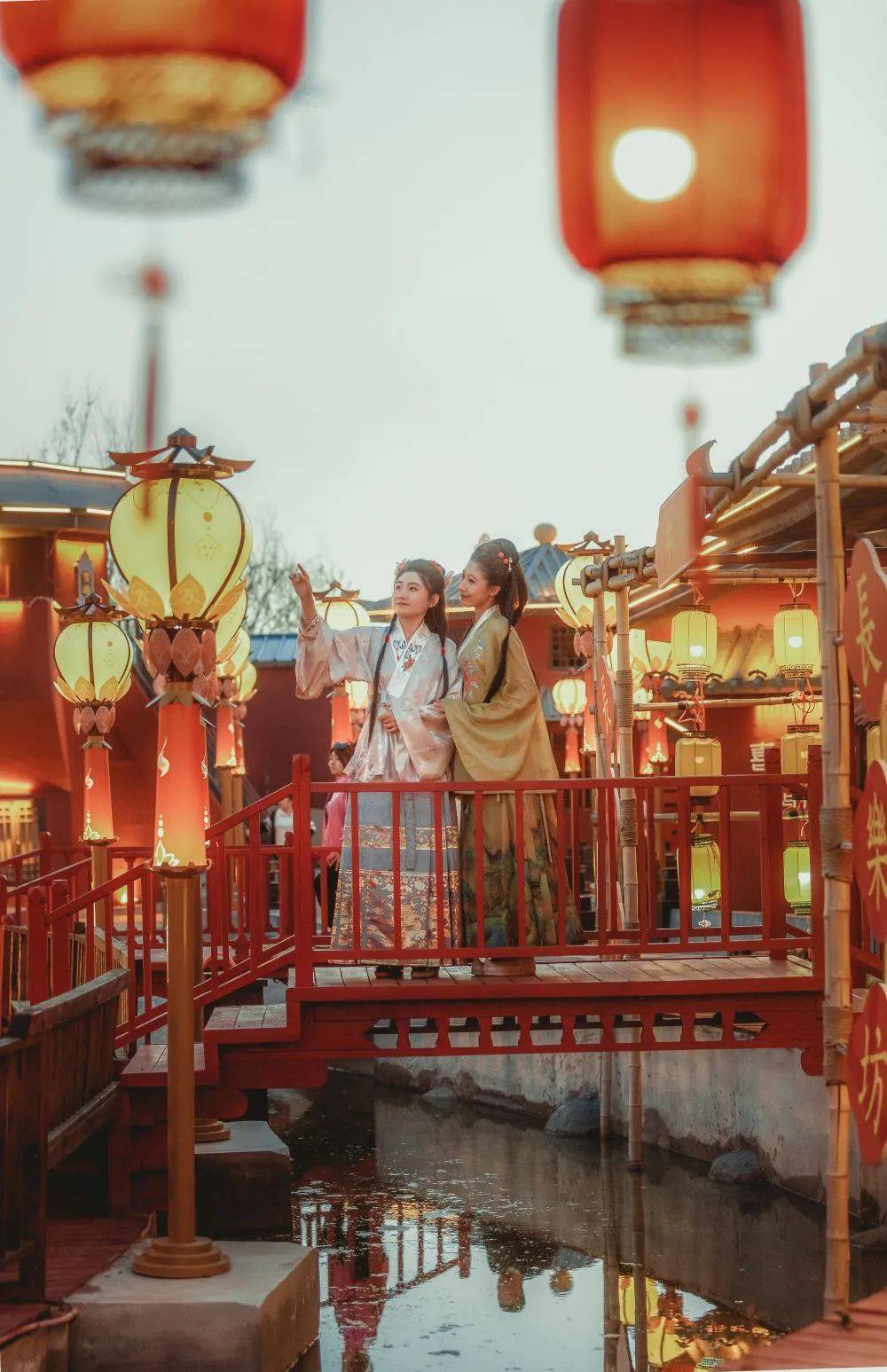 文旅结对 | 盘锦氛围感古风大片,超好看!