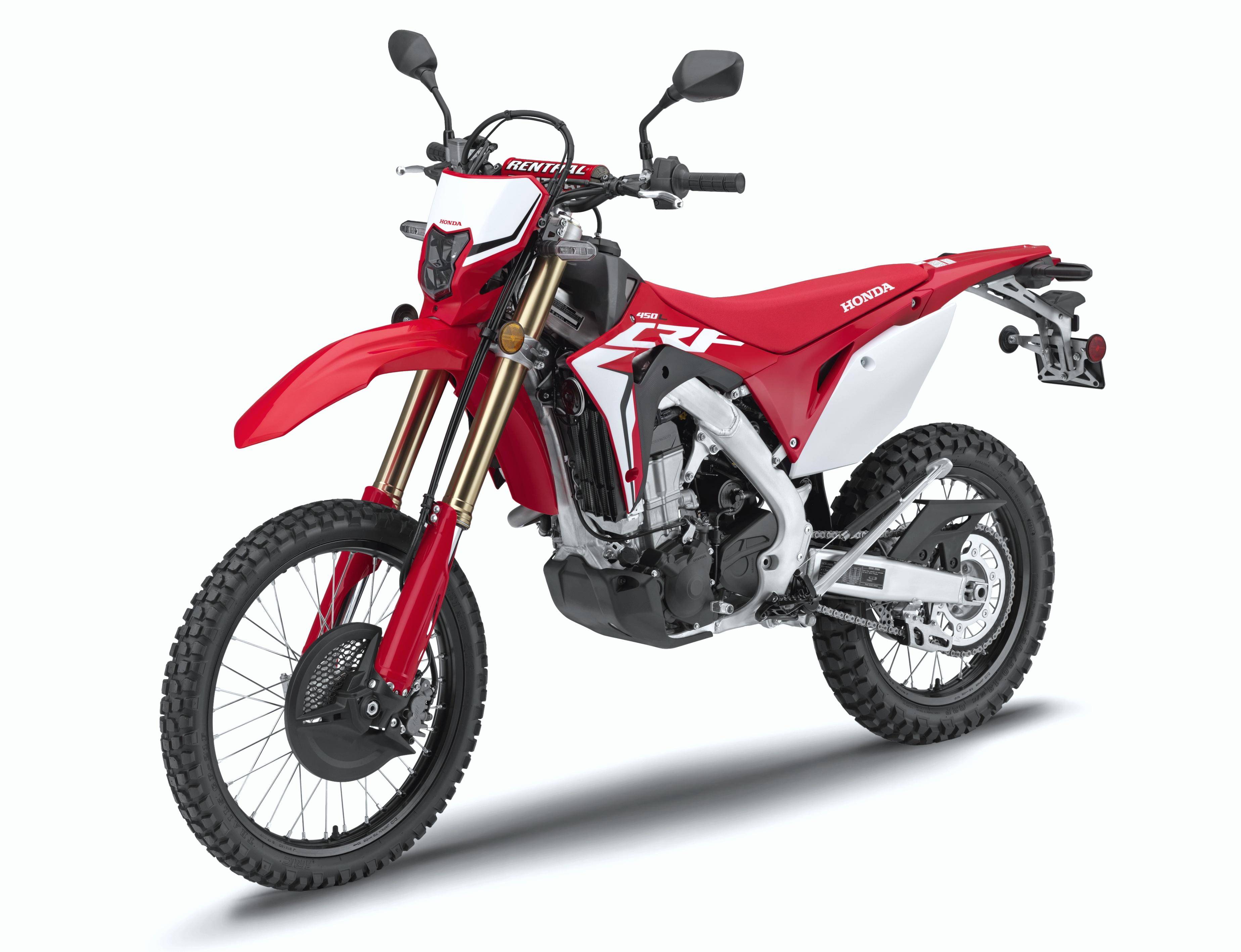 honda 更新了售价最贵的可上牌单缸车:2025 crf450rl