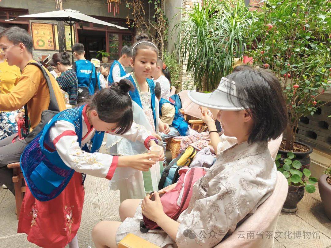 云南省茶文化博物馆5·18国际博物馆日系列活动之"小小茶艺师"_礼仪