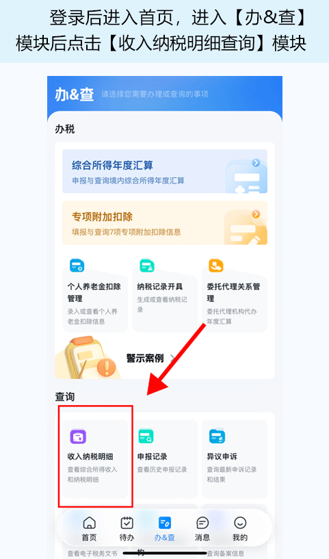 如何在个税app查询收入纳税明细？上传证明资料？