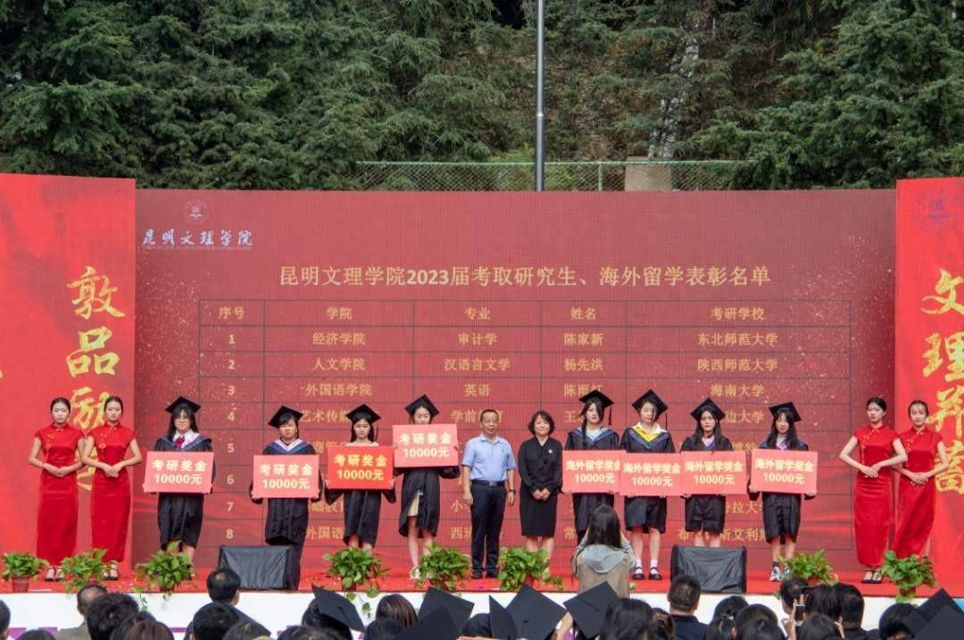 最高奖励1万元!昆明文理学院为学子发"红包"